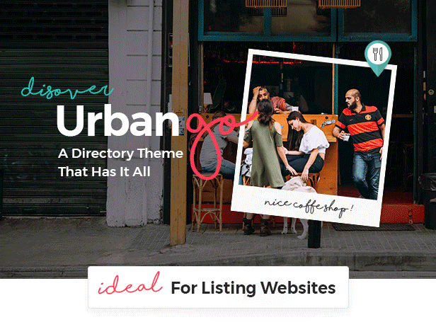 WordPress theme UrbanGo - Directory and Listing WordPress Theme (Directory & Listings)